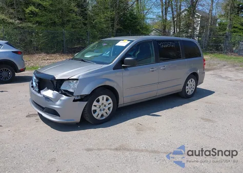 2016 Dodge Grand Caravan Se из США, поврежденный, VIN 2C4RDGBG8GR348837